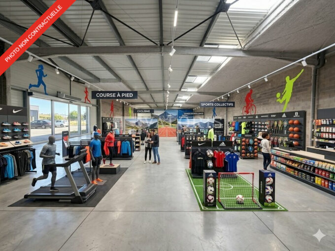 Commerce de 1 024m&sup2; à la location