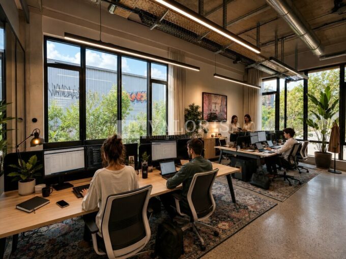 Bureau de 640m&sup2; à la vente
